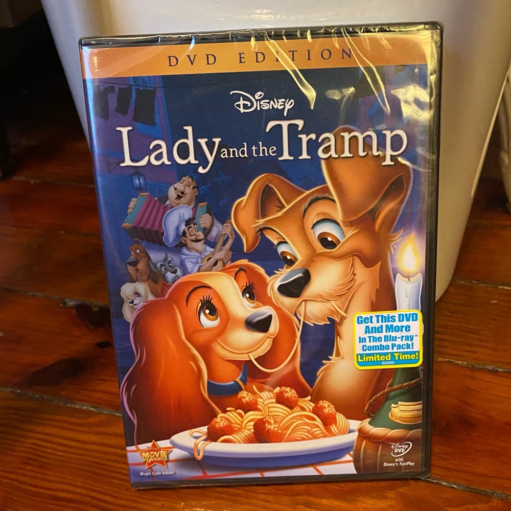 Disney Lady & the Tramp with Bonus Content Factory Sealed